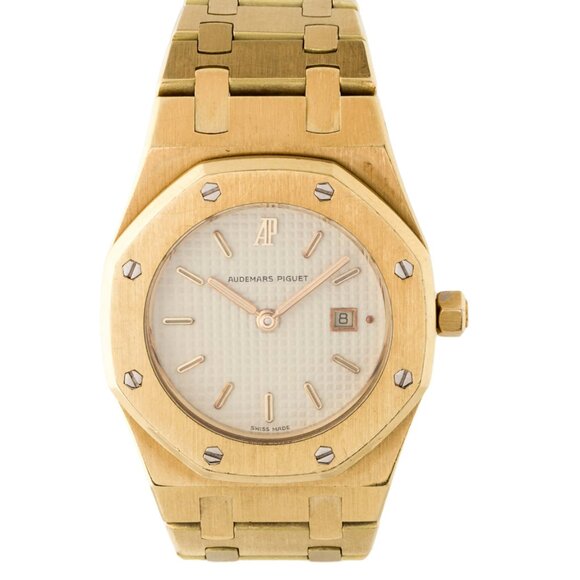 Audemars Piguet 18k Yellow Gold 30mm Watch - Picture 1 of 4